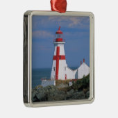 NA, Canada, New Brunswick, Campobello Island. Metalen Ornament (Rechts)