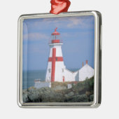 NA, Canada, New Brunswick, Campobello Island. Metalen Ornament (Links)