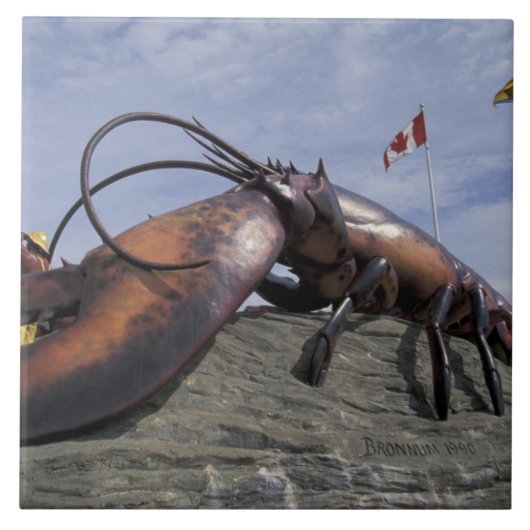 NA, Canada, New Brunswick, Shediak, Werelds Tegeltje (Voorkant)