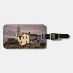 NA, Canada, Newfoundland, Lobster Cove. Kreeft Bagagelabel
