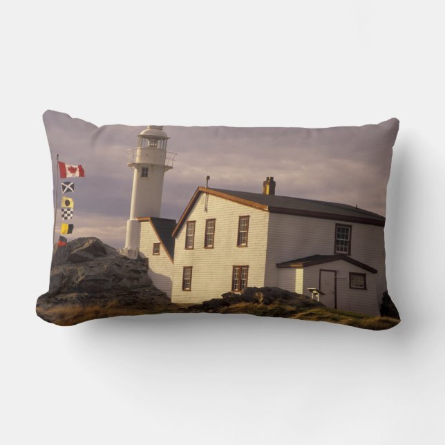 NA, Canada, Newfoundland, Lobster Cove. Kreeft Kussen (Voorkant)