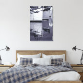 NA, Canada, Nova Scotia, Digby. Vissersboten; Canvas Afdruk (Insitu (Slaapkamer))