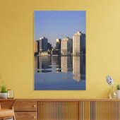 NA, Canada, Nova Scotia, Halifax. Halifax Canvas Afdruk (Insitu (Woonkamer))