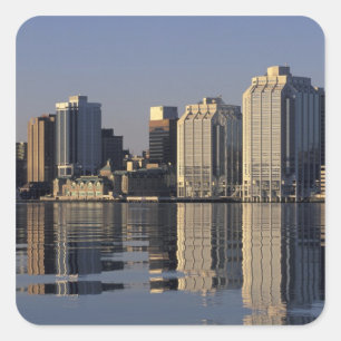 NA, Canada, Nova Scotia, Halifax. Halifax Vierkante Sticker
