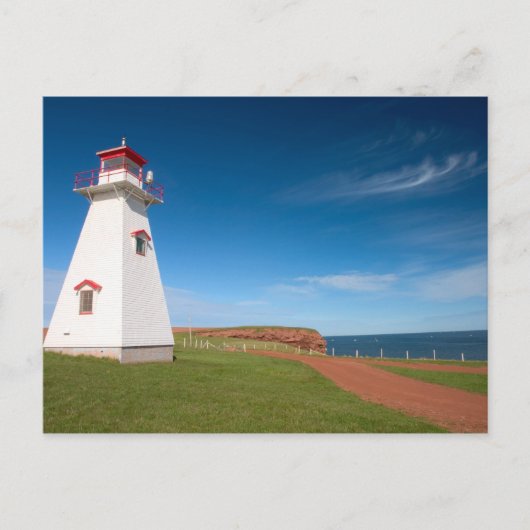 NA, Canada, Prince Edward Island. Cape Tryon Briefkaart (Voorkant)