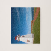 NA, Canada, Prince Edward Island. Cape Tryon Legpuzzel (Verticaal)