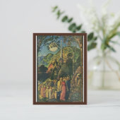 Na de avonddienst door Palmer Samuel Briefkaart (Staand voorkant)