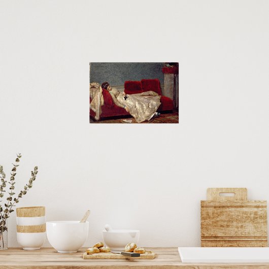 Na de bal, 1869 poster (Keuken)