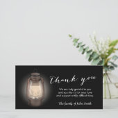 Na de begrafenis van de Lantaarn Memorial Bedankkaart (Staand voorkant)