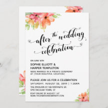 Na de Bruiloft Hartjes Script Bloemen