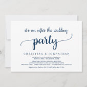 Na de bruiloft, Modern Rustic Elopement I Kaart (Voorkant)