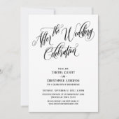 Na de bruiloft Uitgebreid ceremonieel script Kaart (Voorkant)