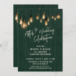 Na de Bruiloftsfeest Groen Hout & Lichten Kaart