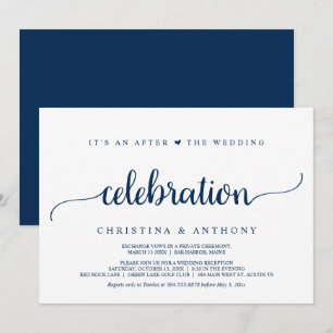 Na de bruiloftsfeest, rustieke Elopement in Kaart