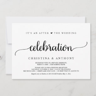 Na de bruiloftsfeest, Rustieke Elopement Kaart