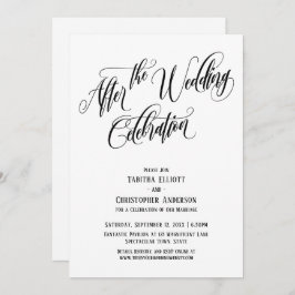 Na de bruiloftsviering Uitgebreid script Kaart