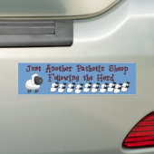 Na de Bumpersticker van de veeschapen (Op auto)