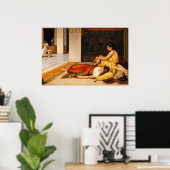 Na de dans van John William Waterhouse Poster (Thuiskantoor)