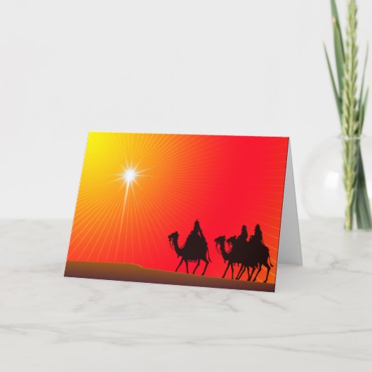 Na de Gepersonaliseerde ster - Feestdagen Kaart (Voorkant)