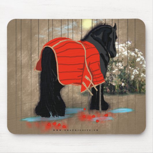 Na de grooming - Mousepad Muismat (Voorkant)