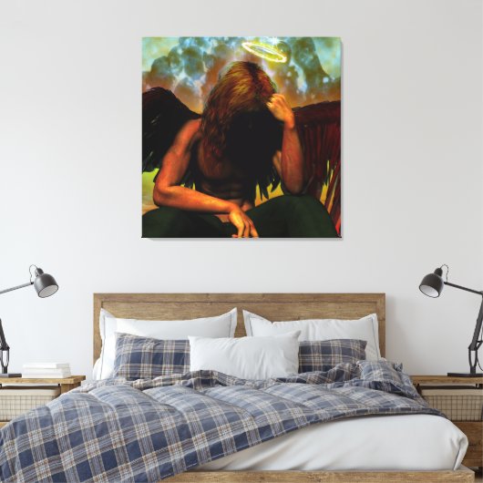 Na de Herfst Fantasy Gothic Art Canvas Afdruk (Insitu (Slaapkamer))