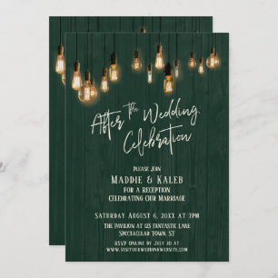 Na de huwelijksviering Groen Hout & Lichten Kaart