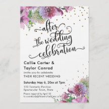 Na de Huwelijksviering Wilde Bloemen Confetti