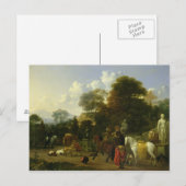 Na de Jacht, c.1644 Briefkaart (Voorkant / Achterkant)