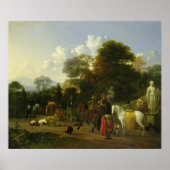 Na de Jacht, c.1644 Poster (Voorkant)