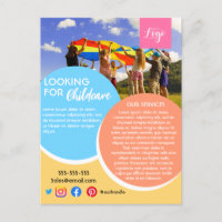 na de kinderopvang van de babysitter overdag