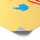 na de kinderopvang van de babysitter overdag poster (Hoek)