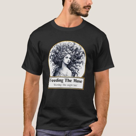 Na de koffie: The Grumpy Muse Chronicles T-shirt (Voorkant)