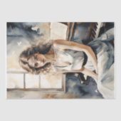 Na de laatste notitie - Decoupage - Tissuepapier (Voorkant)