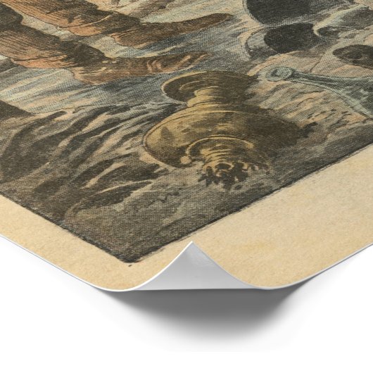 Na de ramp met de Le Petit Journal Poster (Hoek)