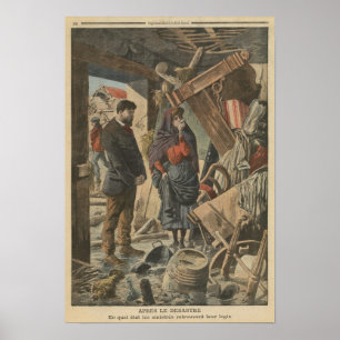 Na de ramp met de Le Petit Journal Poster