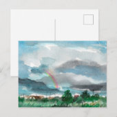 Na de regen briefkaart (Voorkant / Achterkant)