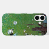 Na de regen, de tuinkippen door Gustav Klimt Case-Mate iPhone Case (Achterkant (horizontaal))