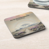 Na de regen (Japanse landschapskunst) Bier Onderzetter (Linkerzijde)