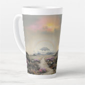 Na de regen (Japanse Waterverf landschapskunst) Latte Mok (Linkerhoek)