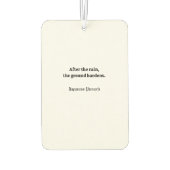 Na de regen (Japanse Waterverf landschapskunst) Luchtverfrisser (Achterkant)