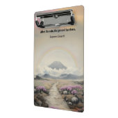 Na de regen (Japanse Waterverf landschapskunst) Mini Klembord (Angled2)