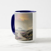 Na de regen (Japanse Waterverf landschapskunst) Mok (Voorkant links)