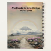 Na de regen (Japanse Waterverf landschapskunst) Planner (Achterkant)