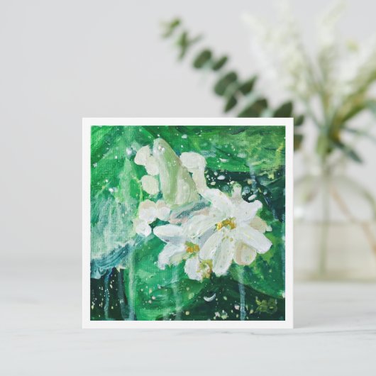 Na de regen kaart (Staand voorkant)