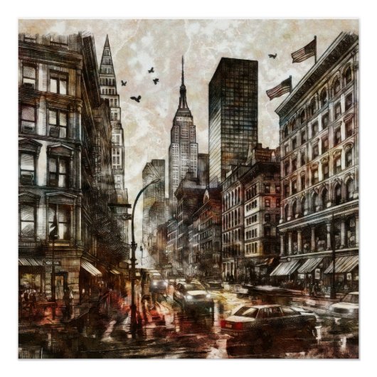 Na de regen perfect poster (Voorkant)