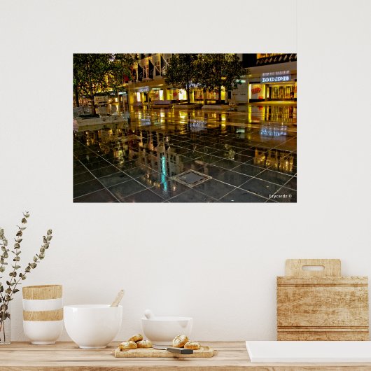 Na de regen poster (Keuken)