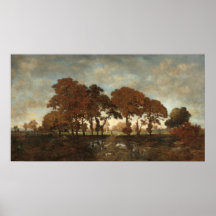 Na de regen - Théodore Rousseau Fine Art
