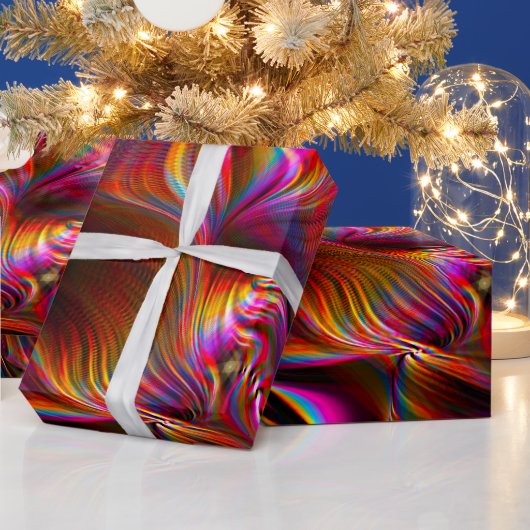 Na de regen zwemt mooi Abstract Cadeaupapier (Feestdagen)