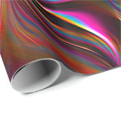 Na de regen zwemt mooi Abstract Cadeaupapier (Rol Hoek)