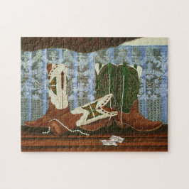 Na de Rodeo-dans Legpuzzel